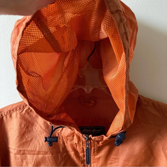 Eddie Bauer Windbreaker Orange Size XL - Picture 3 of 11